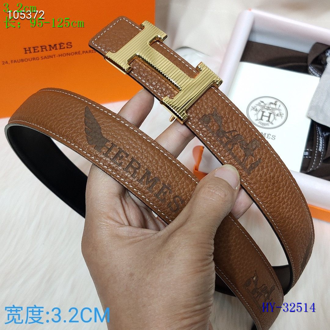 Hermes Belts 3.2 cm Width 051